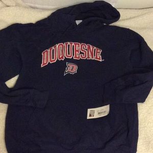 Duquesne University hoodie Medium NEW